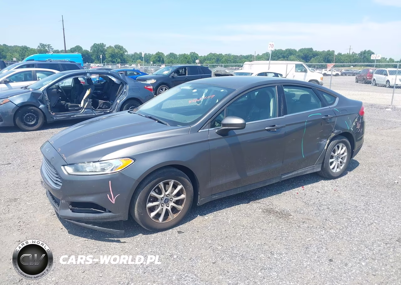 2015 Ford Fusion S VIN:3FA6P0G73FR124321 - 6