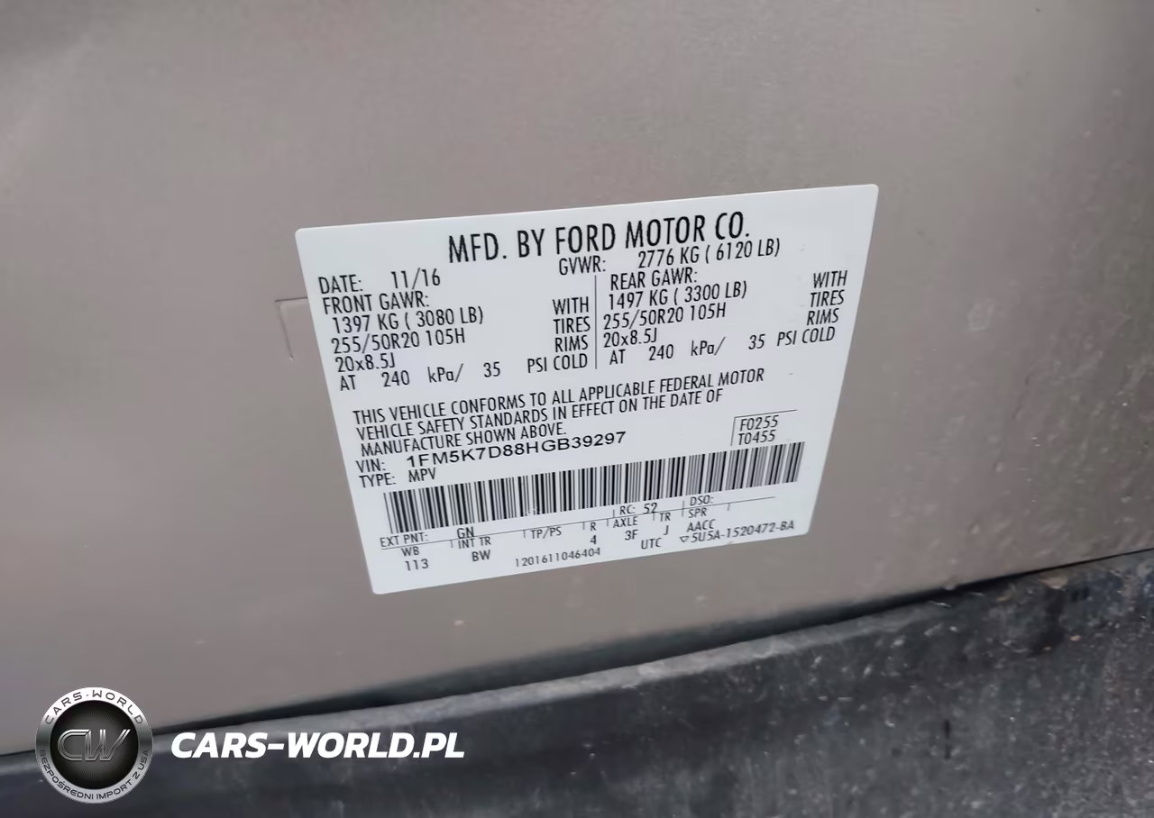 2017 Ford Explorer Xlt VIN:1FM5K7D88HGB39297 - 9