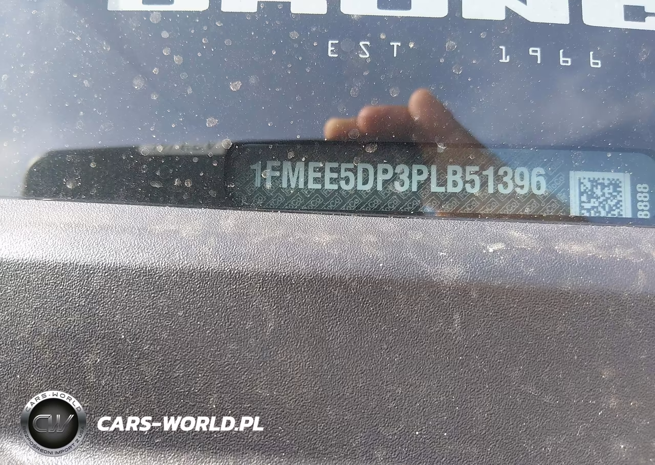 2023 Ford Bronco Wildtrak VIN:1FMEE5DP3PLB51396 - 9