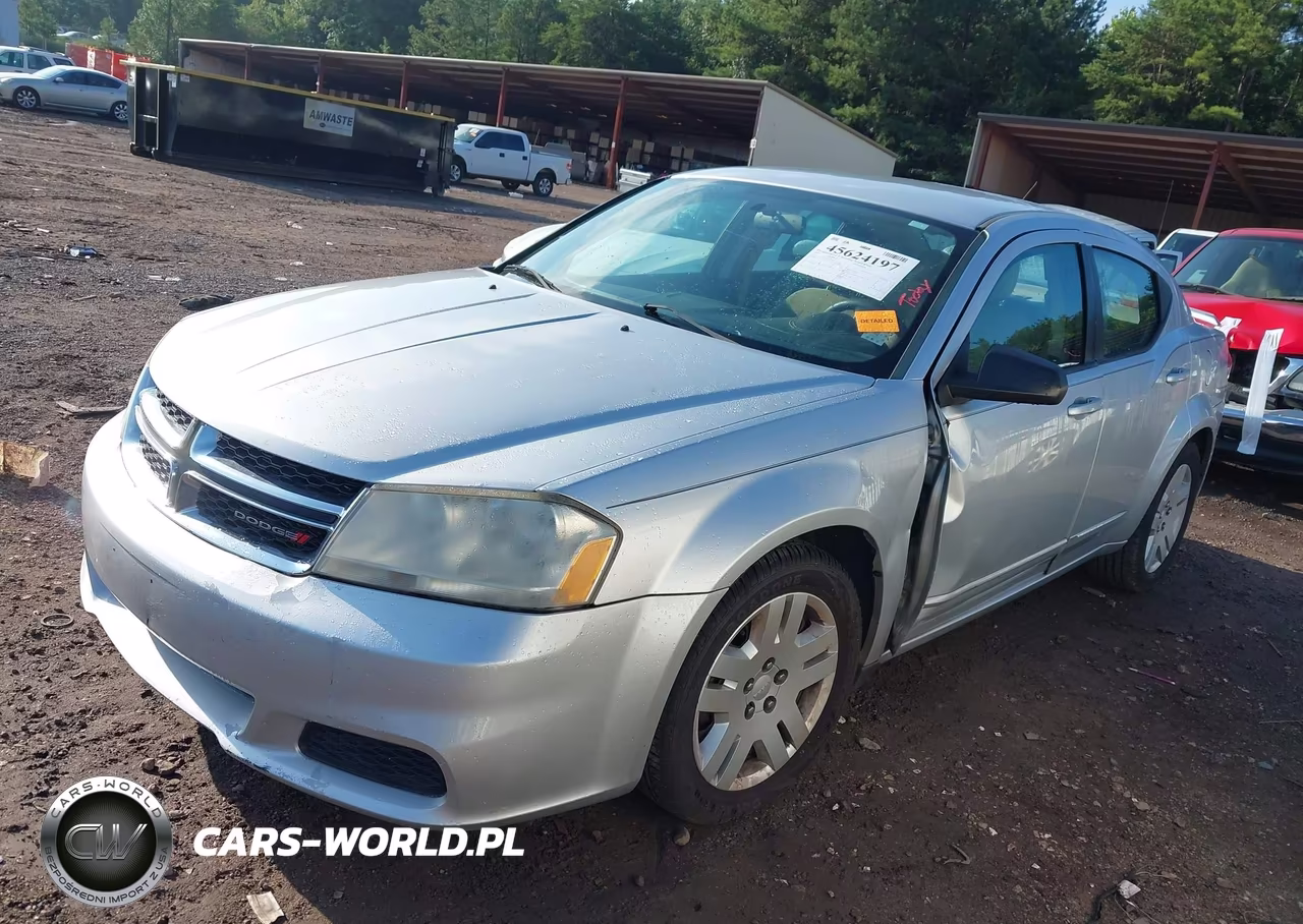 2012 Dodge Avenger Se VIN:1C3CDZAG5CN269611 - 2