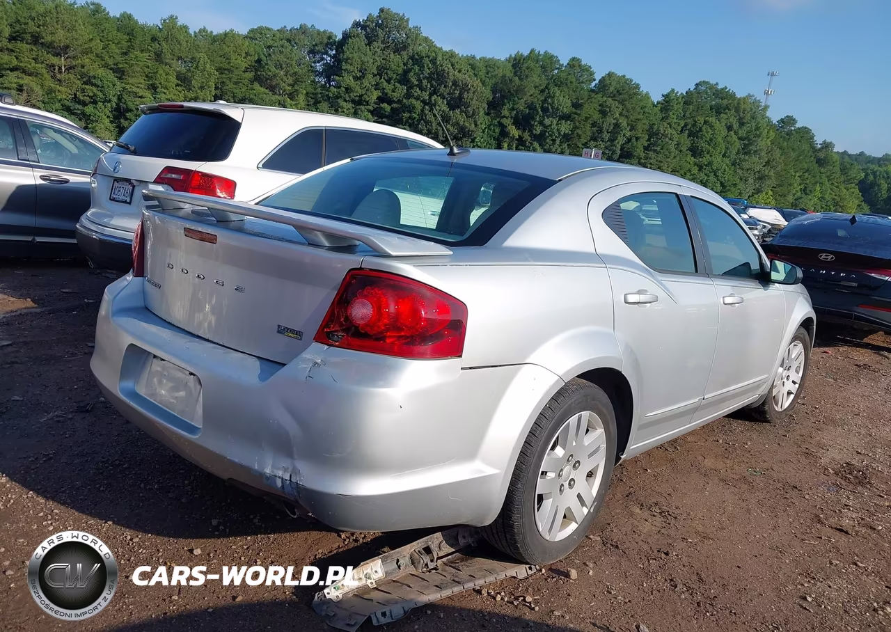 2012 Dodge Avenger Se VIN:1C3CDZAG5CN269611 - 4