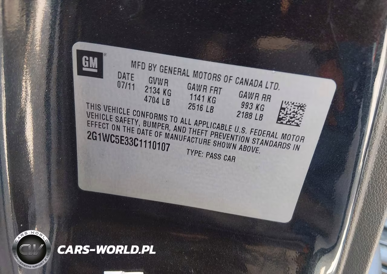 2012 Chevrolet Impala Ltz VIN:2G1WC5E33C1110107 - 9