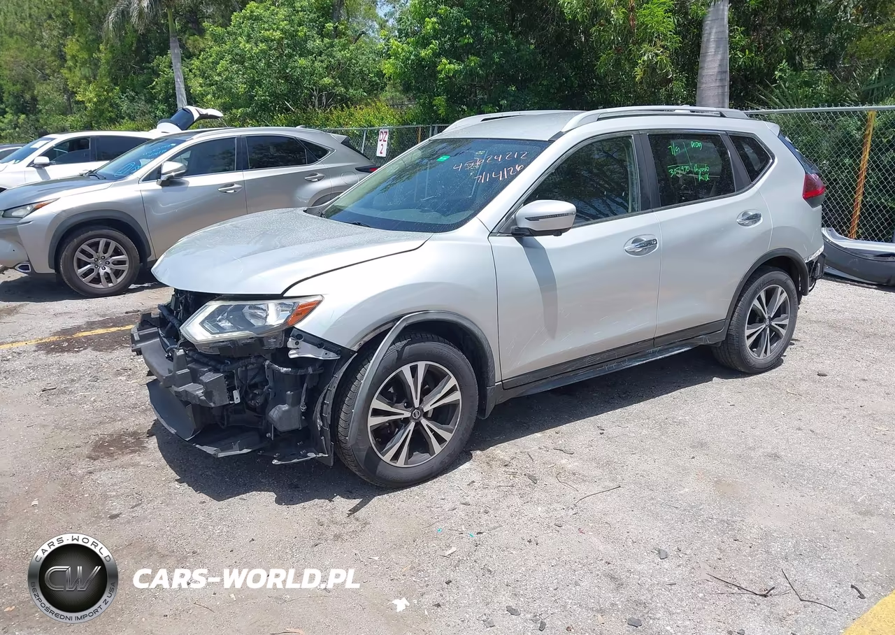 2019 Nissan Rogue Sv VIN:JN8AT2MT6KW259141 - 2