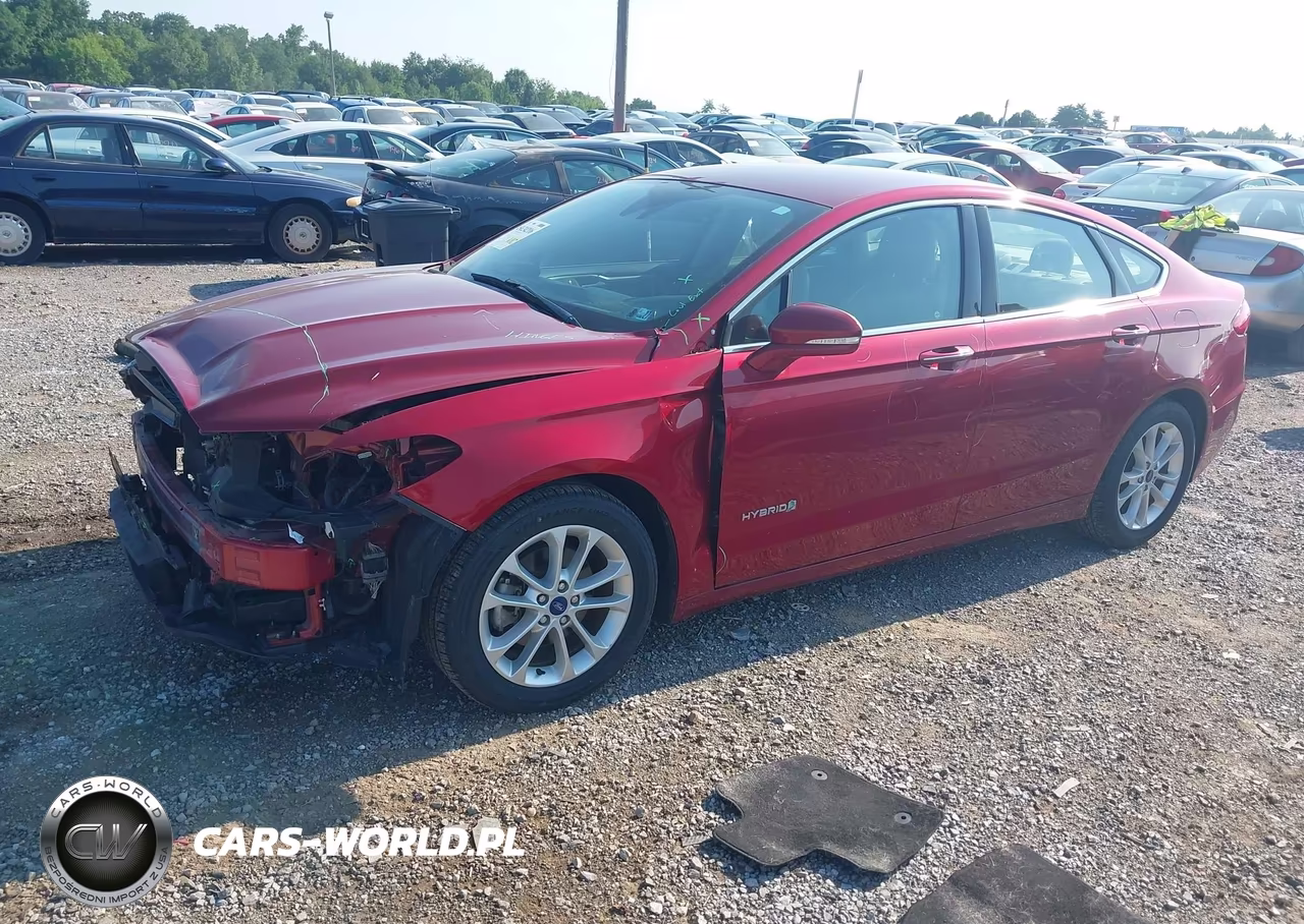 2019 Ford Fusion Hybrid Sel VIN:3FA6P0MU6KR123670 - 2