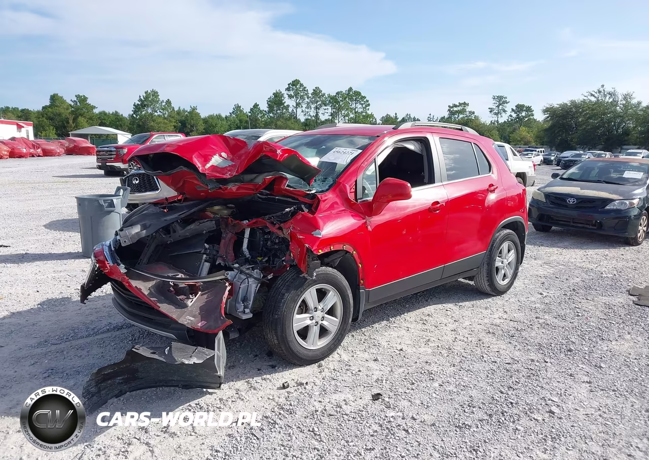 2015 Chevrolet Trax Lt VIN:KL7CJLSB2FB253566 - 2