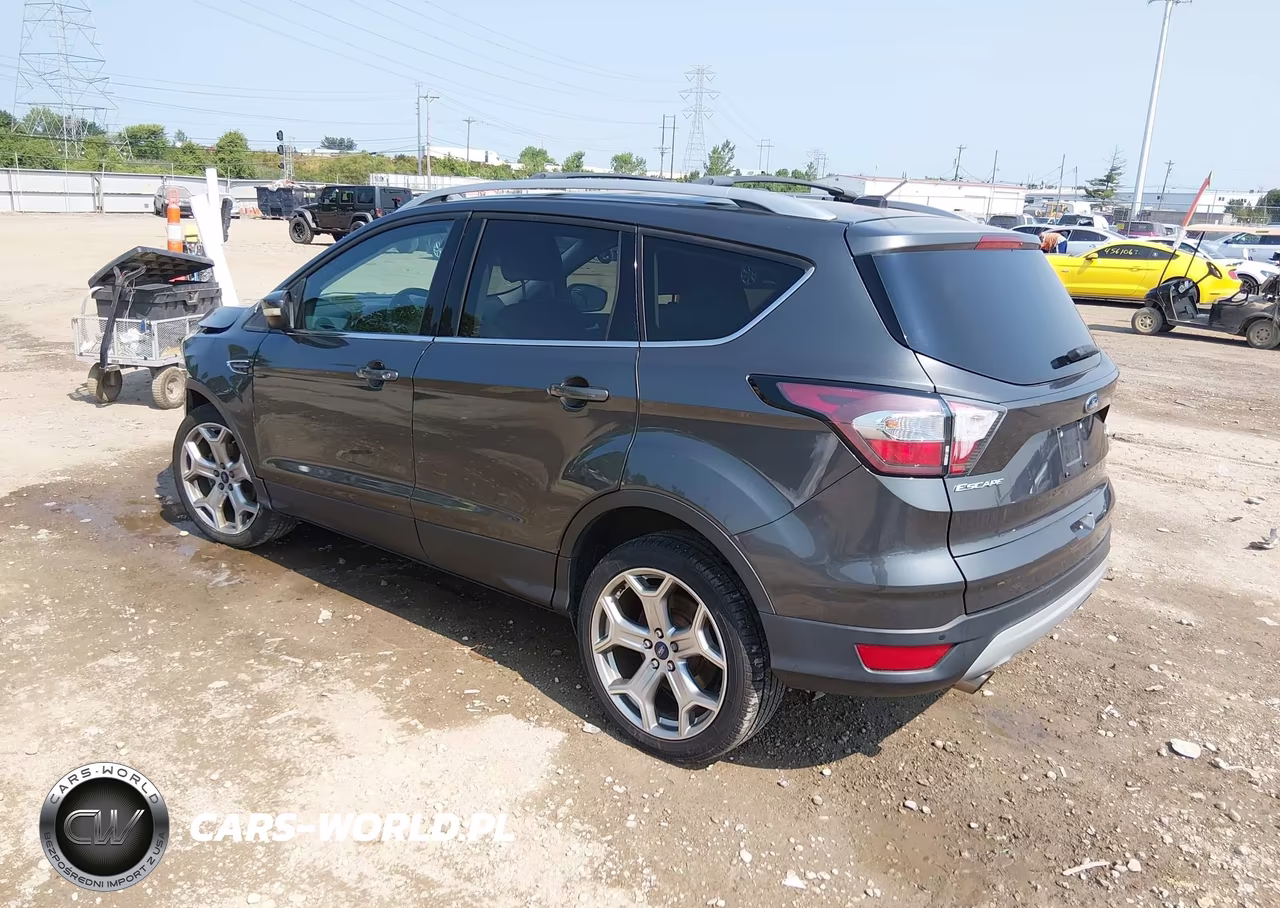 2017 Ford Escape Titanium VIN:1FMCU0JD6HUA04346 - 3