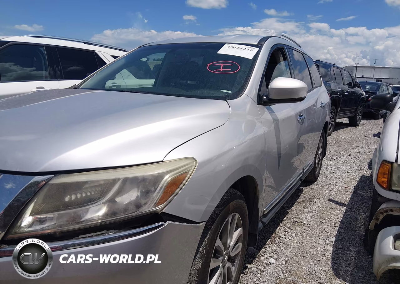 2014 Nissan Pathfinder Sl VIN:5N1AR2MN6EC673128 - 2