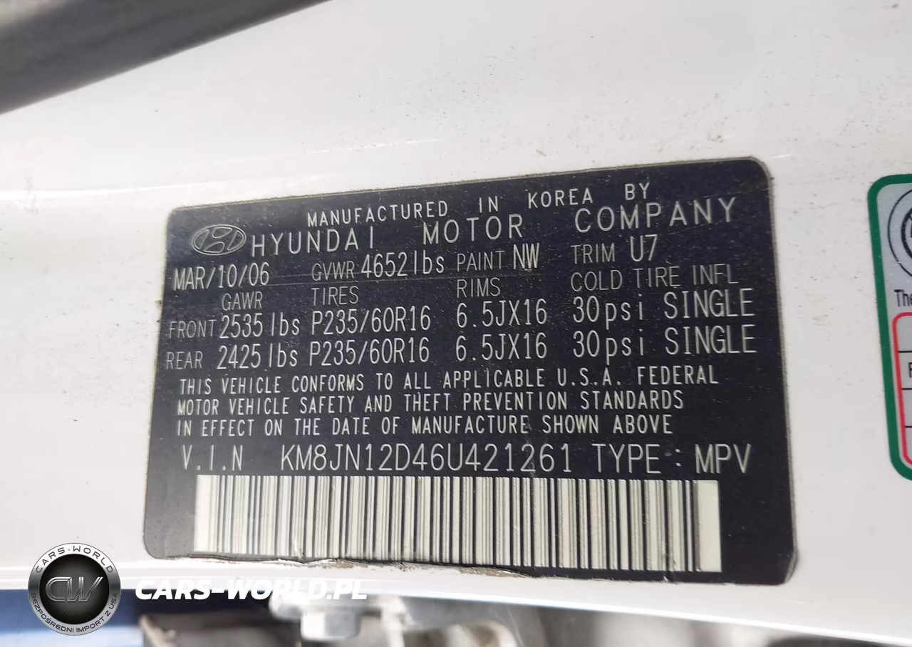 2006 Hyundai Tucson Gls-Limited VIN:KM8JN12D46U421261 - 9