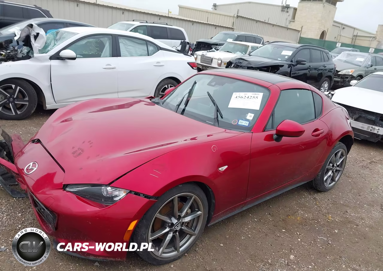 2022 Mazda Mx-5 Miata Rf Grand Touring VIN:JM1NDAM70N0504787 - 2