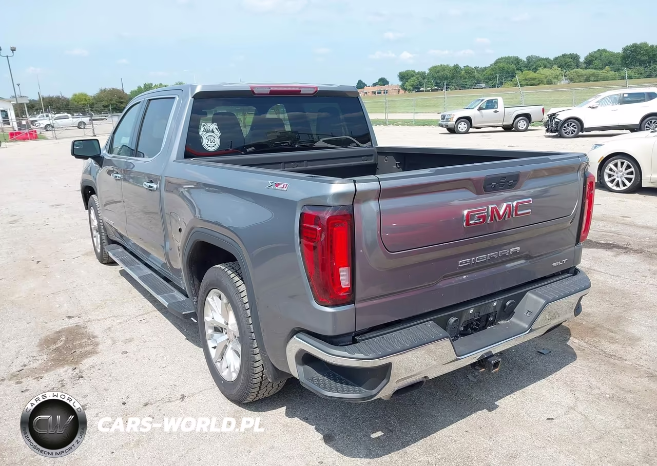 2022 GMC Sierra 1500 Limited 4Wd Short Box Slt VIN:3GTU9DED3NG156093 - 3