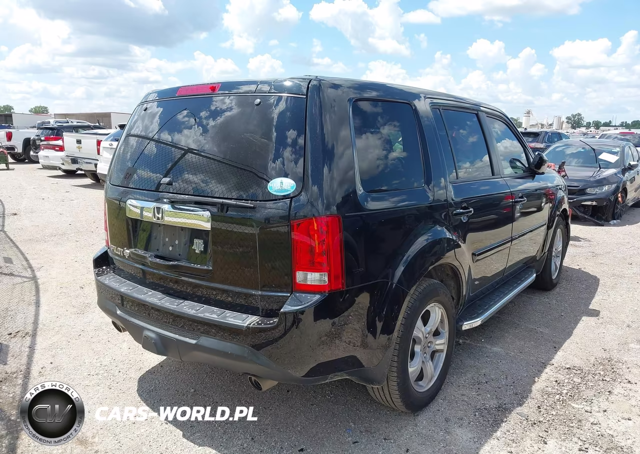 2014 Honda Pilot Ex-L VIN:5FNYF3H50EB015240 - 4