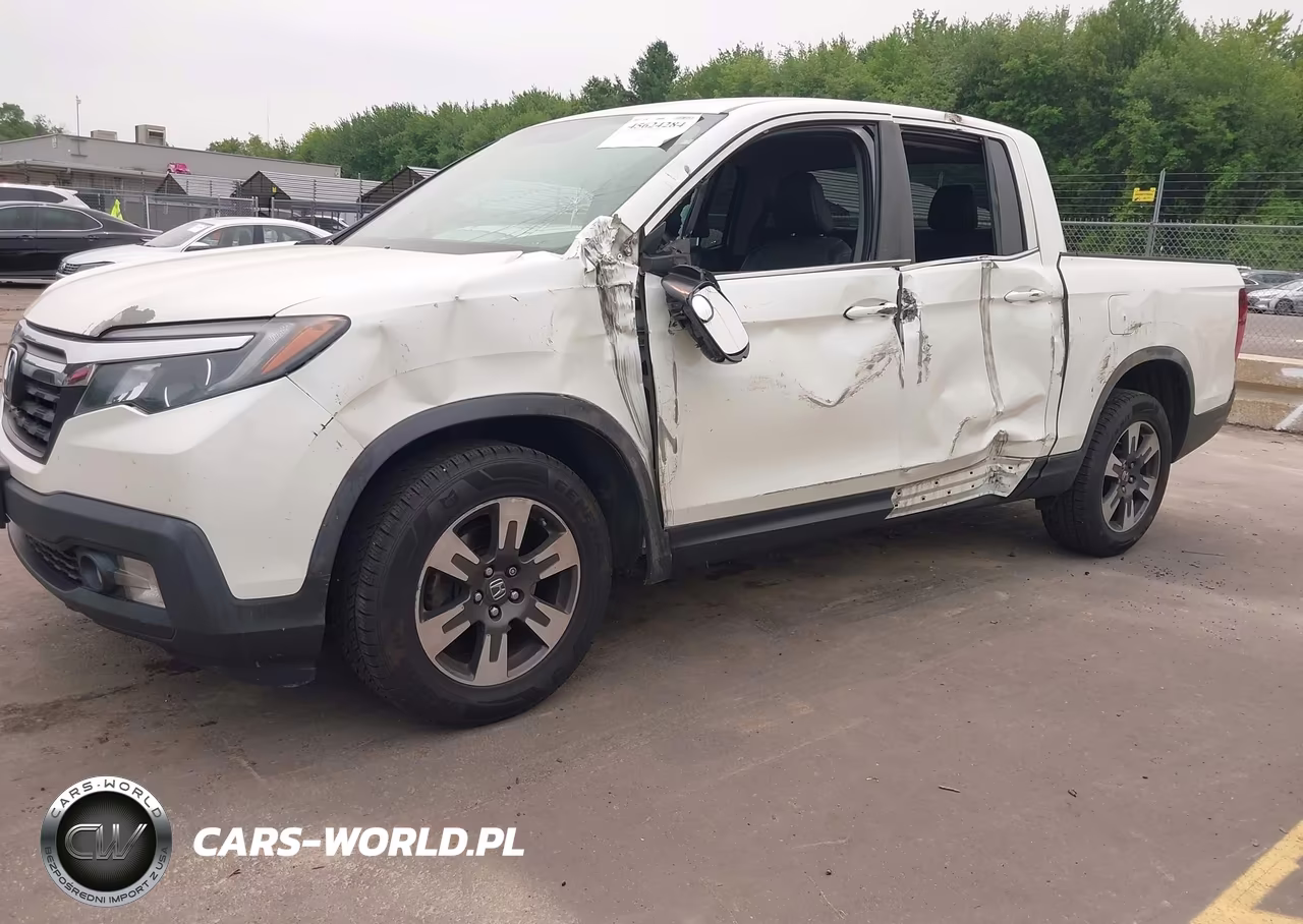 2017 Honda Ridgeline Rtl VIN:5FPYK3F53HB024752 - 2