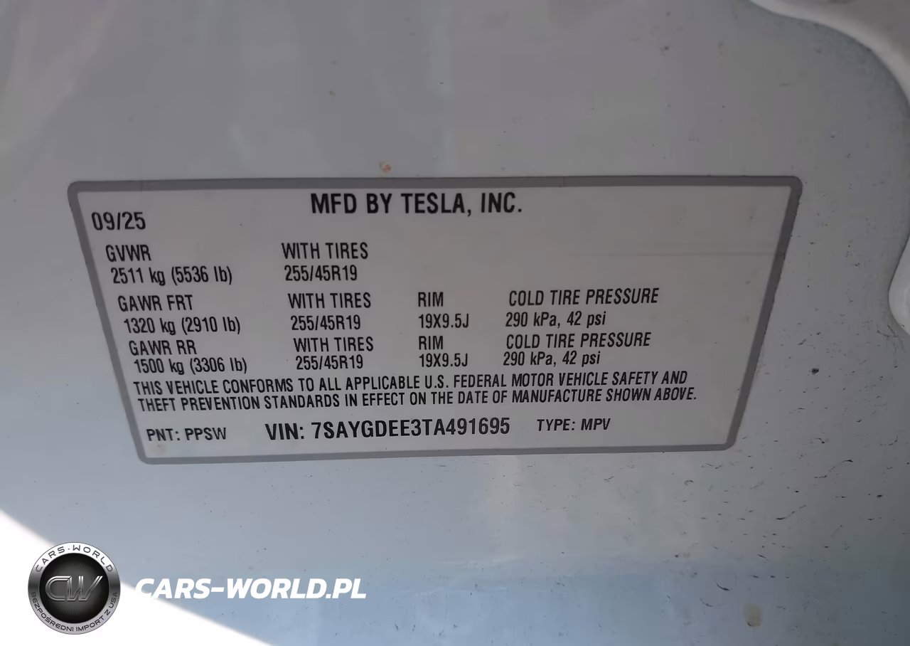 2026 Tesla Model Y All-Wheel Drive-Long Range Launch Series-Premium All-Wheel Drive VIN:7SAYGDEE3TA491695 - 9