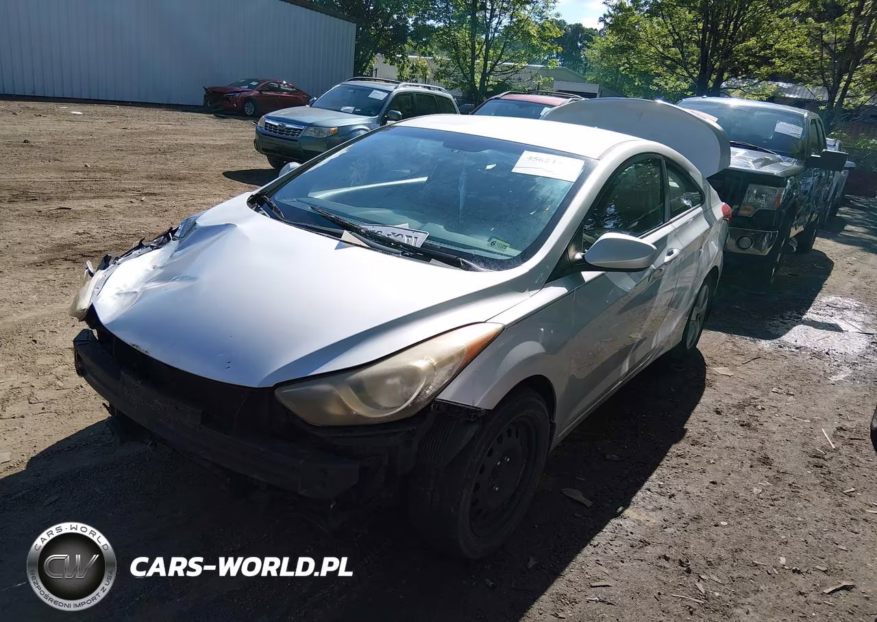 2013 Hyundai Elantra Gs VIN:KMHDH6AE4DU007681 - 2