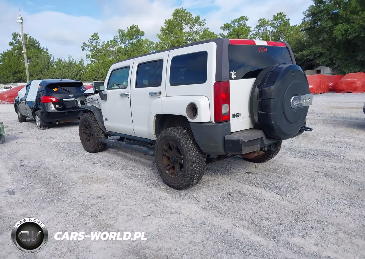 2007 Hummer H3 Suv VIN:5GTDN13E278122735 - 3