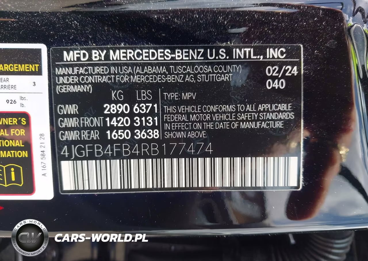 2024 Mercedes-Benz Gle 350 4Matic VIN:4JGFB4FB4RB177474 - 9