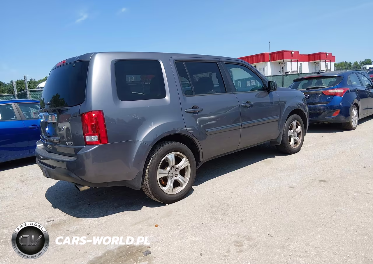 2014 Honda Pilot Ex-L VIN:5FNYF4H57EB029299 - 4