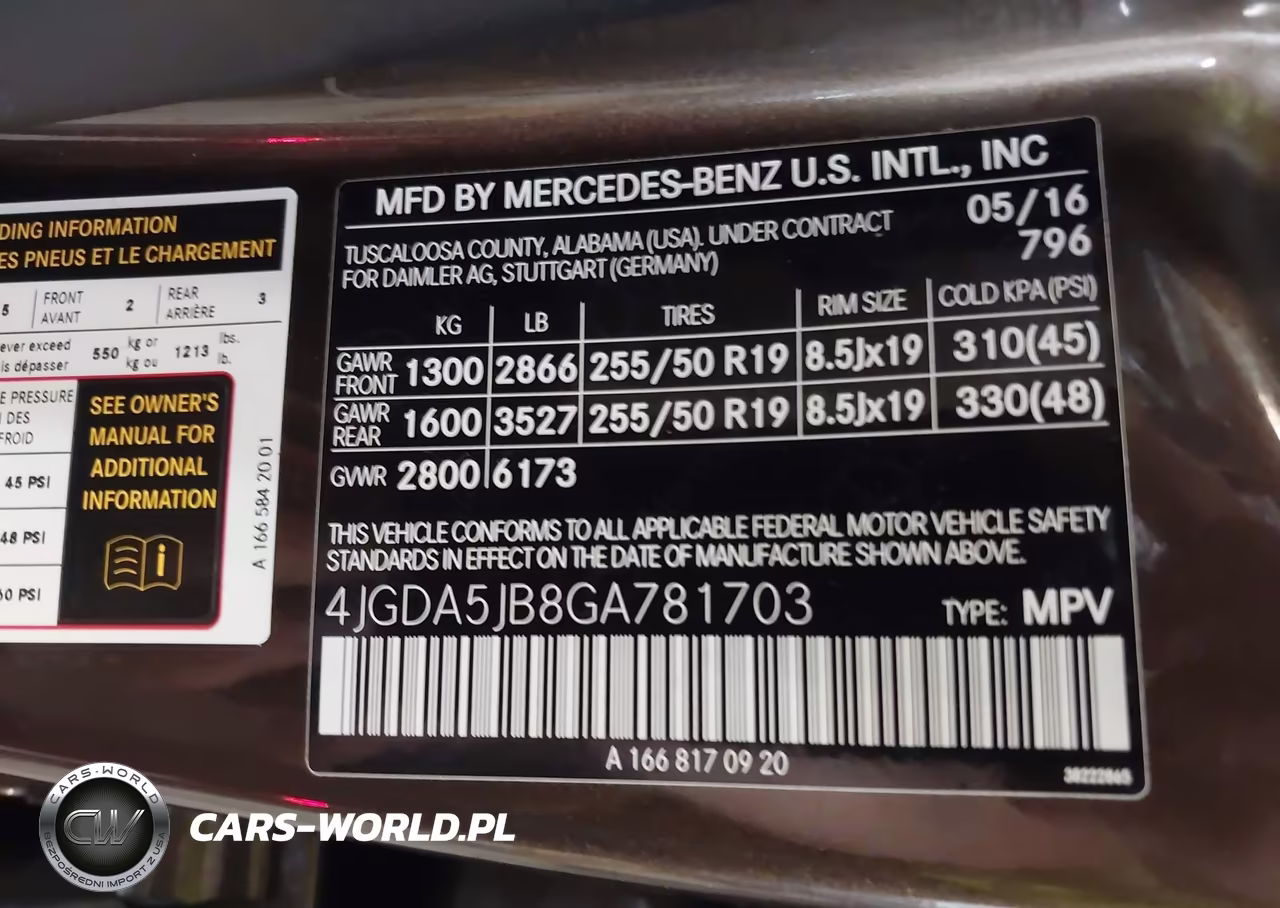 2016 Mercedes-Benz Gle 350 VIN:4JGDA5JB8GA781703 - 9