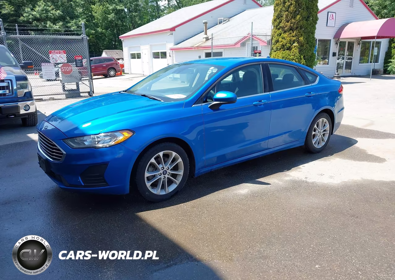 2020 Ford Fusion Hybrid Se VIN:3FA6P0LU3LR233143 - 2