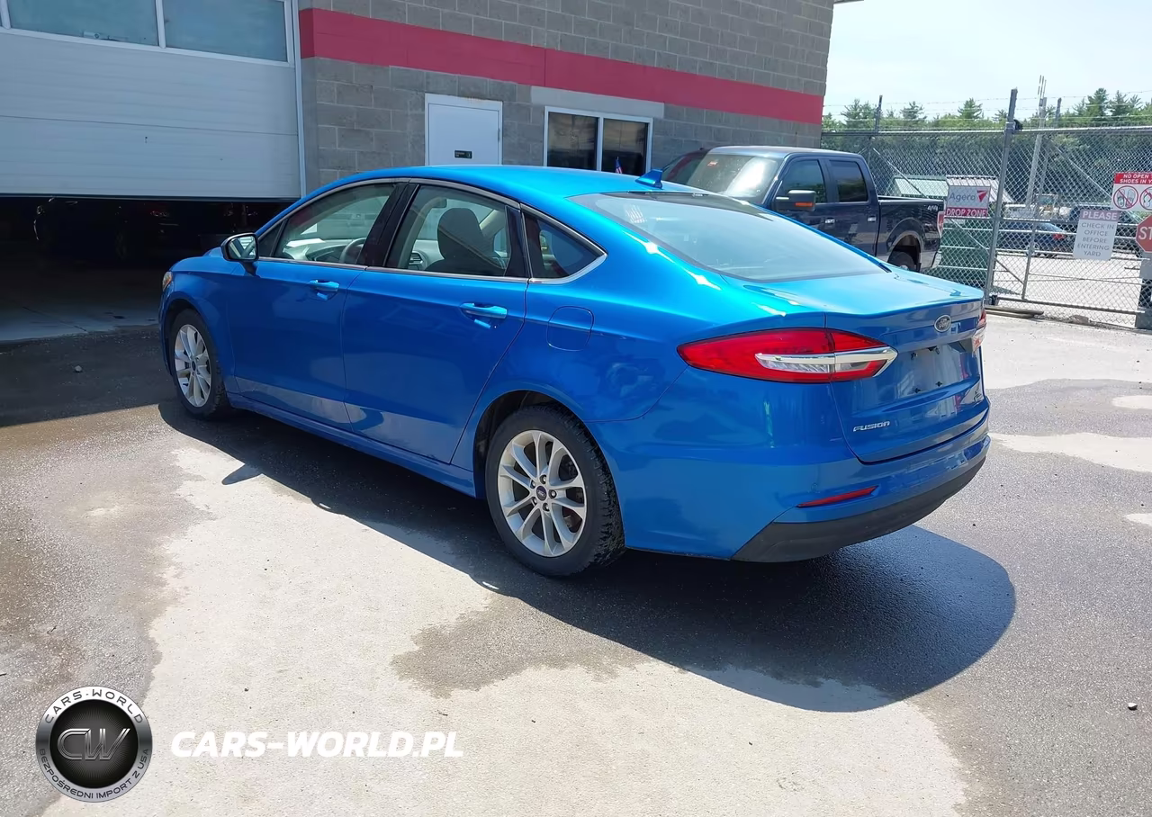 2020 Ford Fusion Hybrid Se VIN:3FA6P0LU3LR233143 - 3