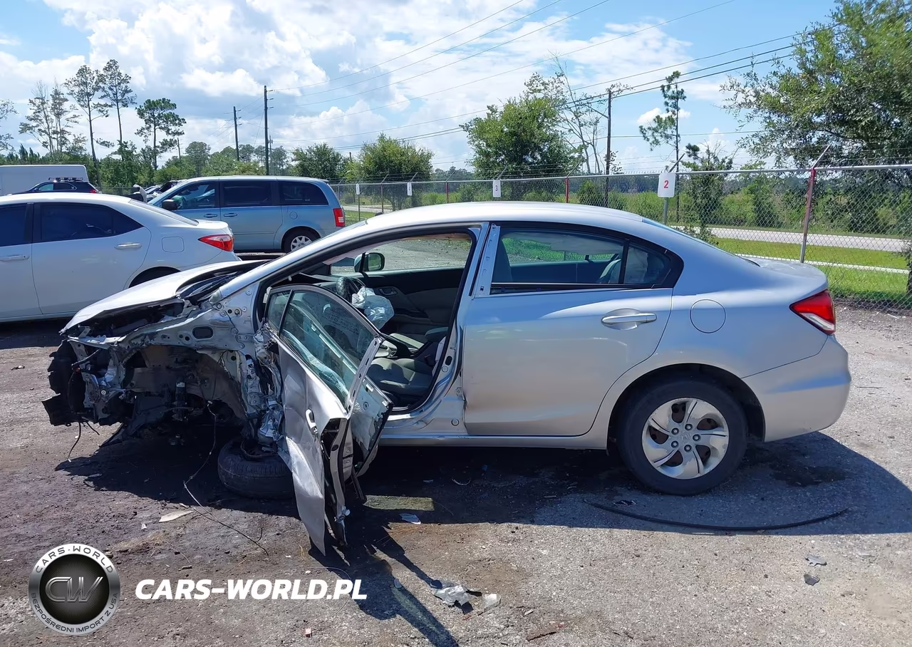 2015 Honda Civic Lx VIN:19XFB2F51FE028649 - 15