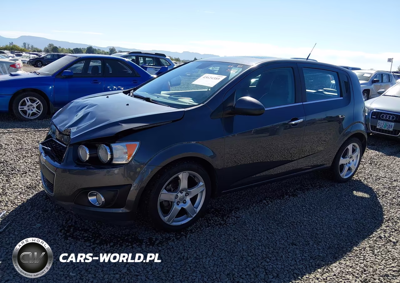 2012 Chevrolet Sonic 2Lz VIN:1G1JE6SB4C4192147 - 2