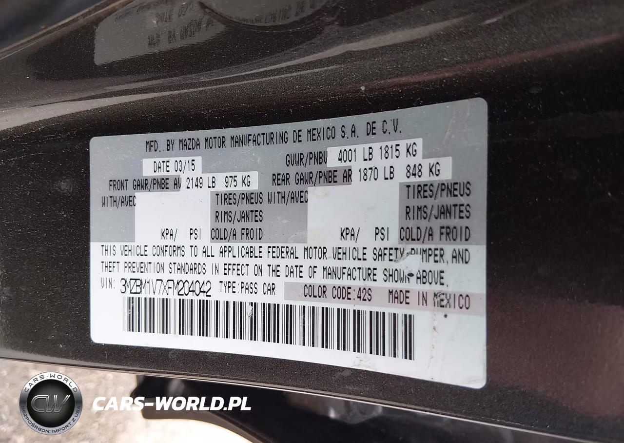 2015 Mazda Mazda3 I Touring VIN:3MZBM1V7XFM204042 - 9