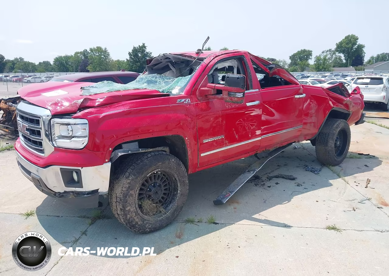 2014 GMC Sierra 1500 Slt VIN:3GTU2VEC7EG387080 - 2