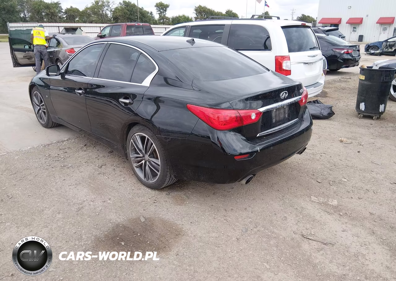 2014 Infiniti Q50 Premium VIN:JN1BV7AP9EM671930 - 3