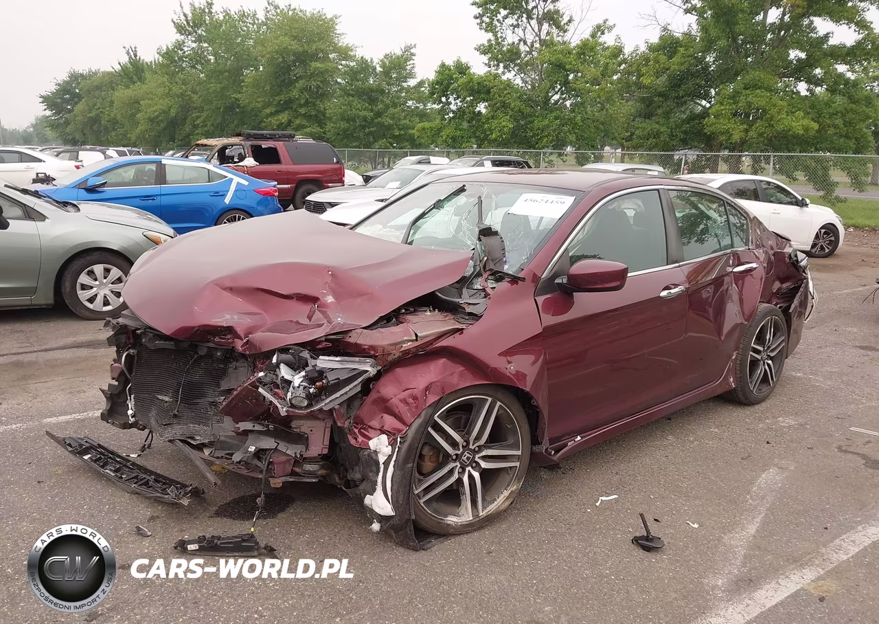 2017 Honda Accord Sport Se VIN:1HGCR2F19HA193450 - 2