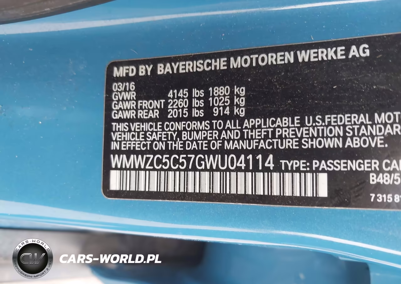 2016 Mini Countryman Cooper S VIN:WMWZC5C57GWU04114 - 9