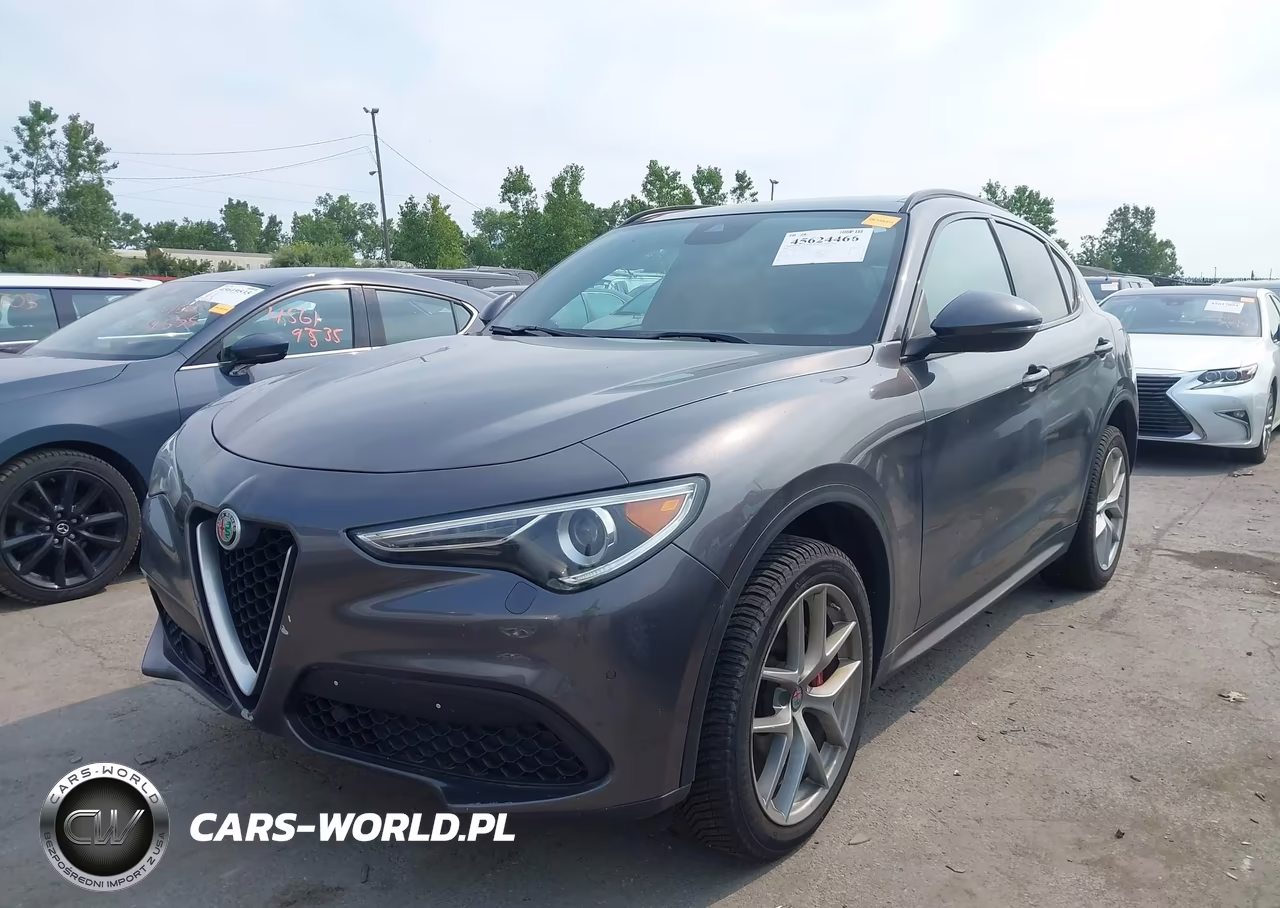 2018 Alfa Romeo Stelvio Ti Sport Awd VIN:ZASFAKNN1J7B99969 - 2
