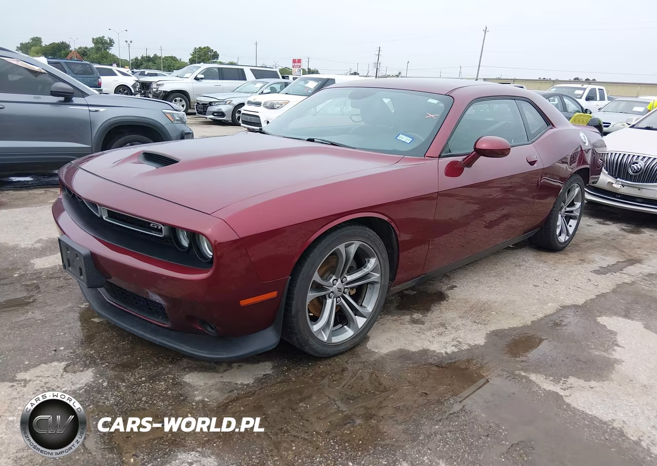 2021 Dodge Challenger Gt VIN:2C3CDZJG7MH517660 - 2