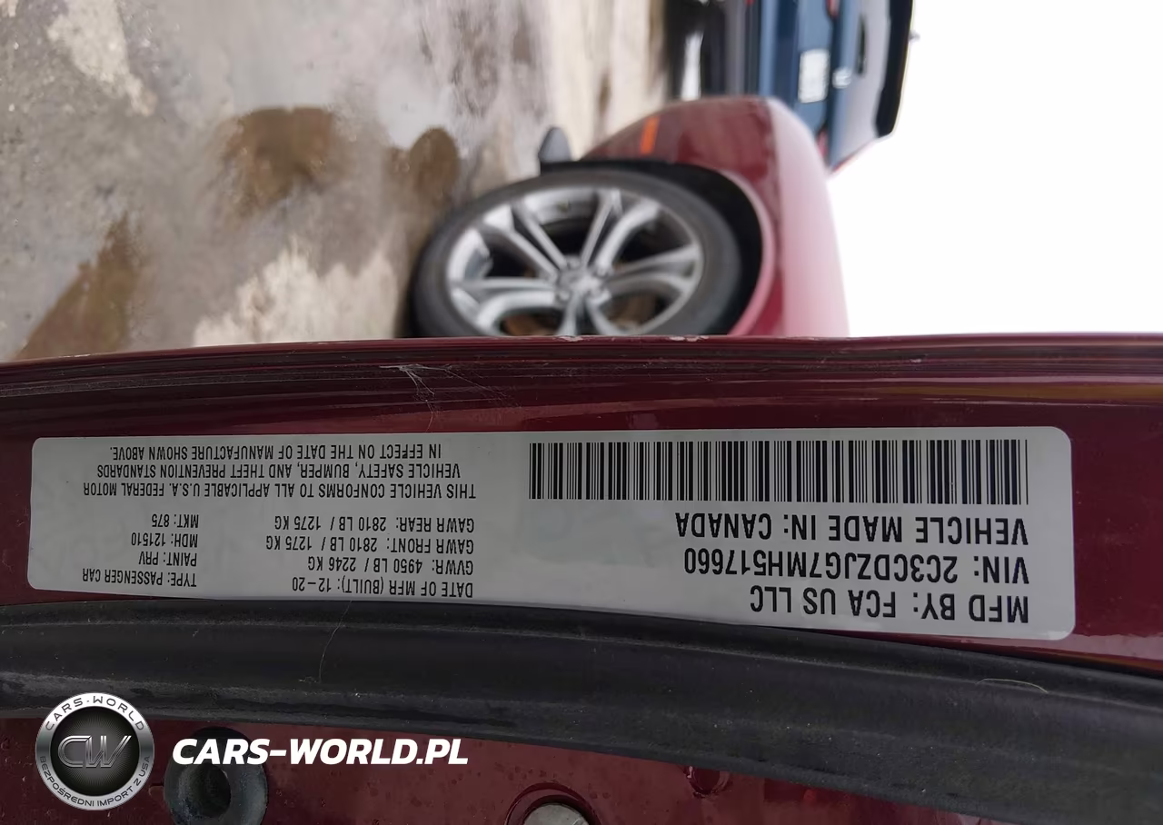 2021 Dodge Challenger Gt VIN:2C3CDZJG7MH517660 - 9