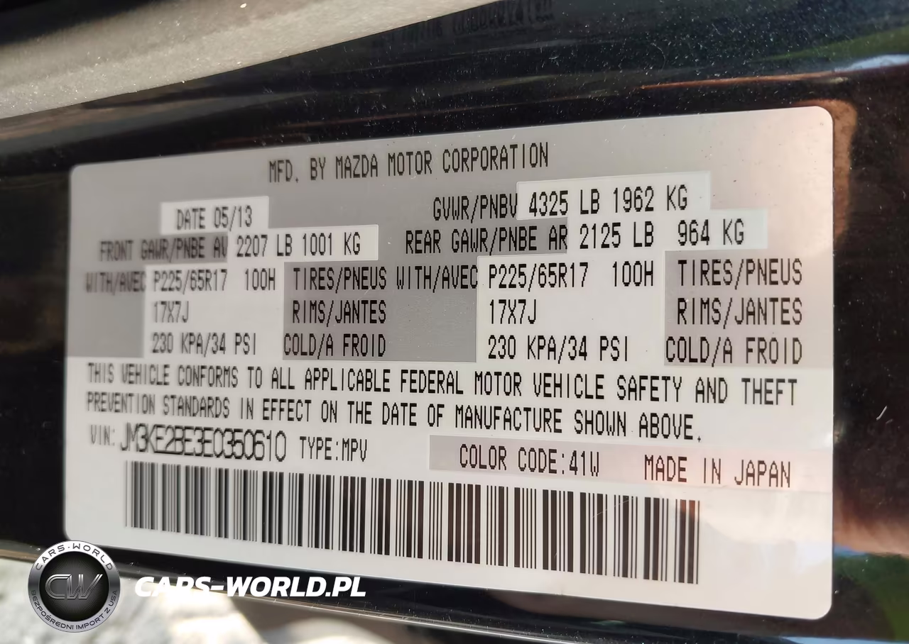 2014 Mazda Cx-5 Sport VIN:JM3KE2BE3E0350610 - 9