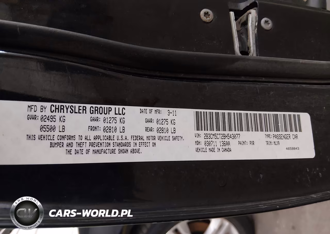 2011 Dodge Charger R-T VIN:2B3CM5CT2BH543077 - 9
