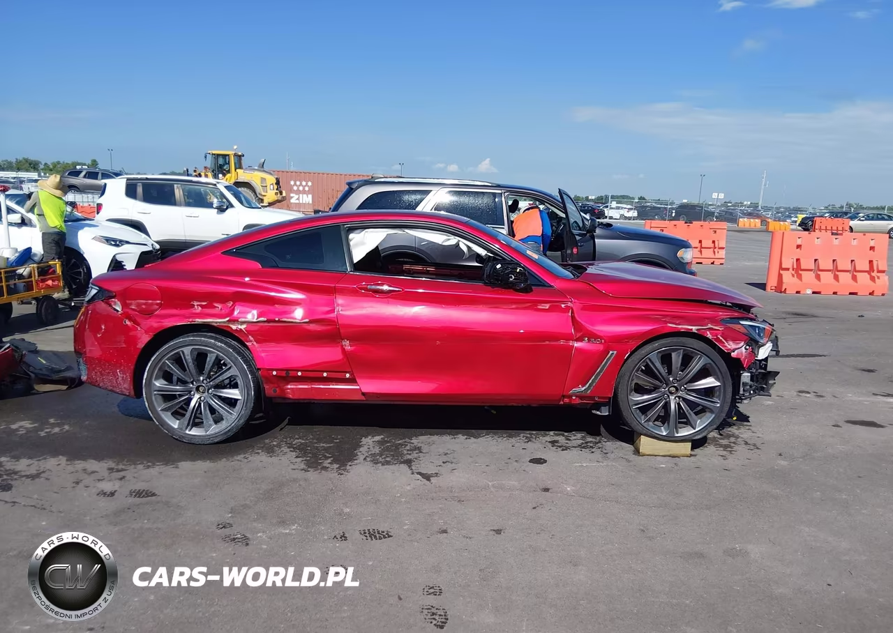 2020 Infiniti Q60 Red Sport 400 Awd VIN:JN1FV7ELXLM460354 - 14