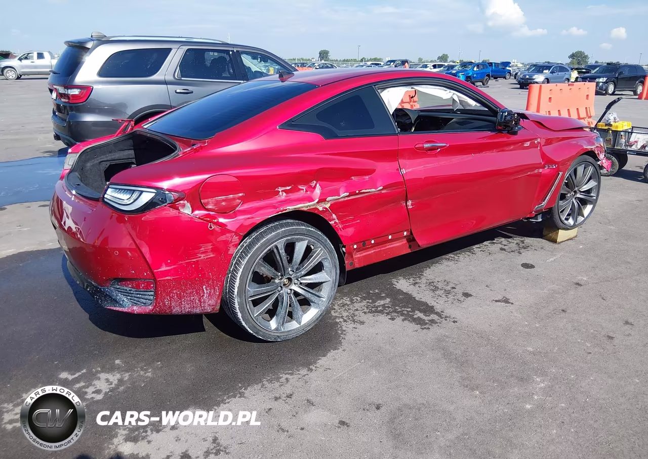 2020 Infiniti Q60 Red Sport 400 Awd VIN:JN1FV7ELXLM460354 - 4
