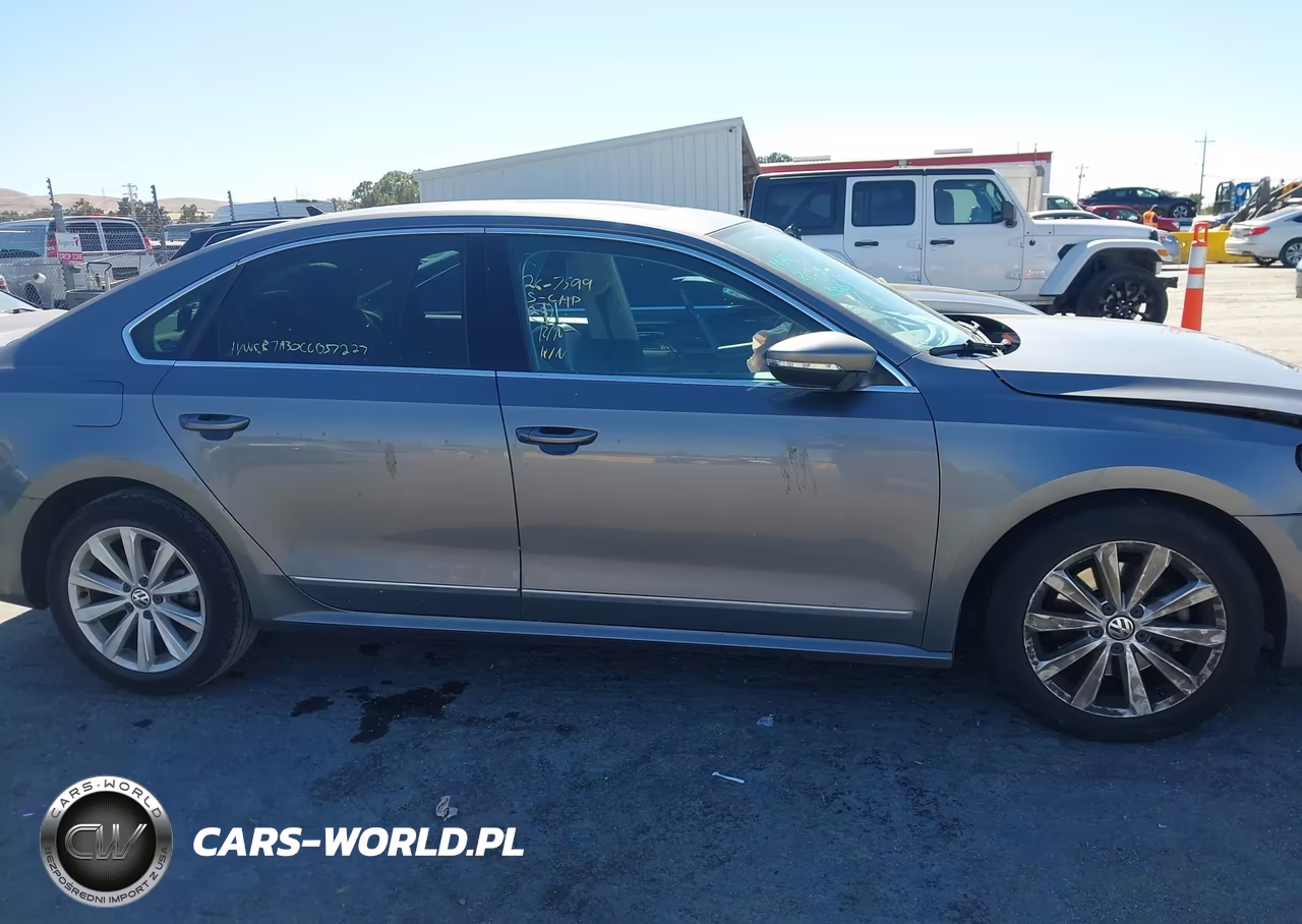 2012 Volkswagen Passat 2.5L Sel VIN:1VWCP7A30CC057227 - 18