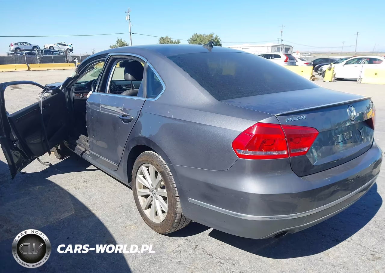 2012 Volkswagen Passat 2.5L Sel VIN:1VWCP7A30CC057227 - 3