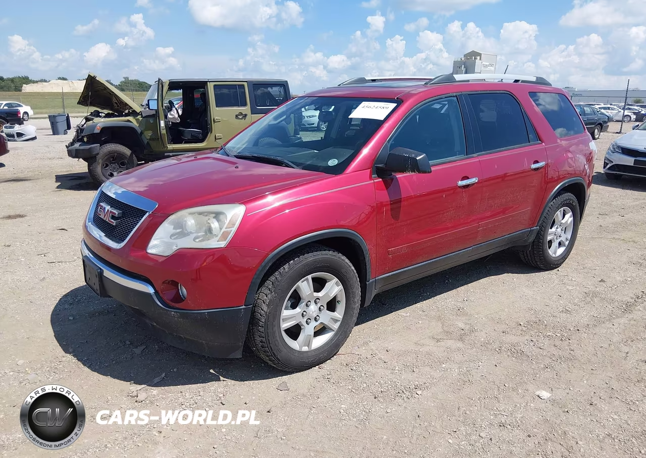 2012 GMC Acadia Sl VIN:1GKKVNED6CJ212195 - 2