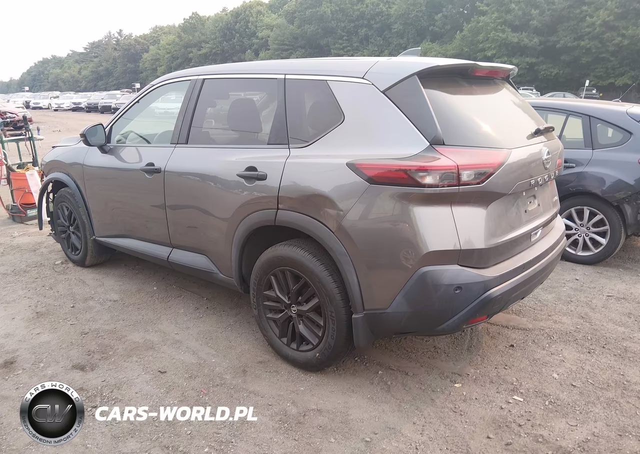 2021 Nissan Rogue S Intelligent Awd VIN:5N1AT3AB1MC683825 - 3