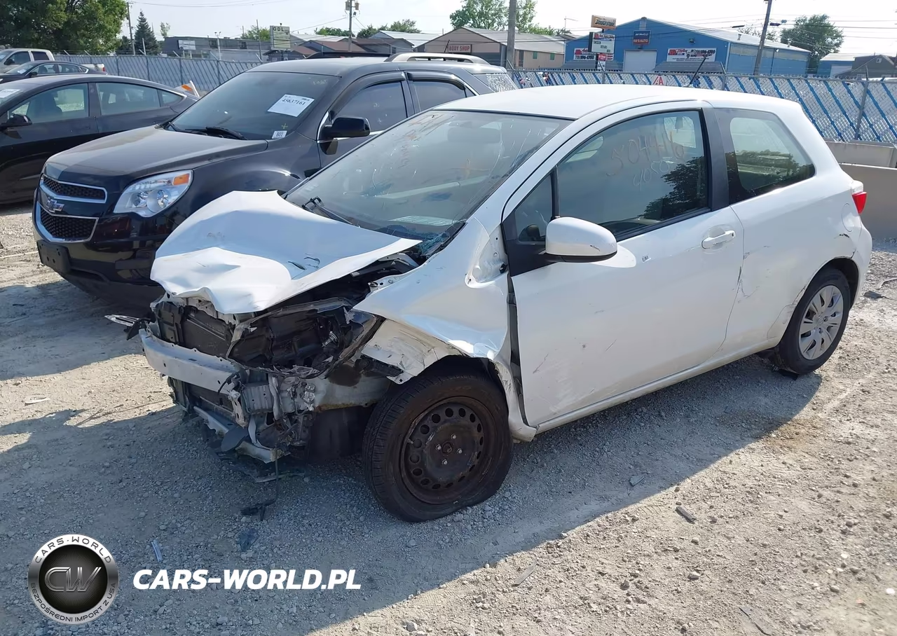 2012 Toyota Yaris L VIN:JTDJTUD31CD504416 - 2