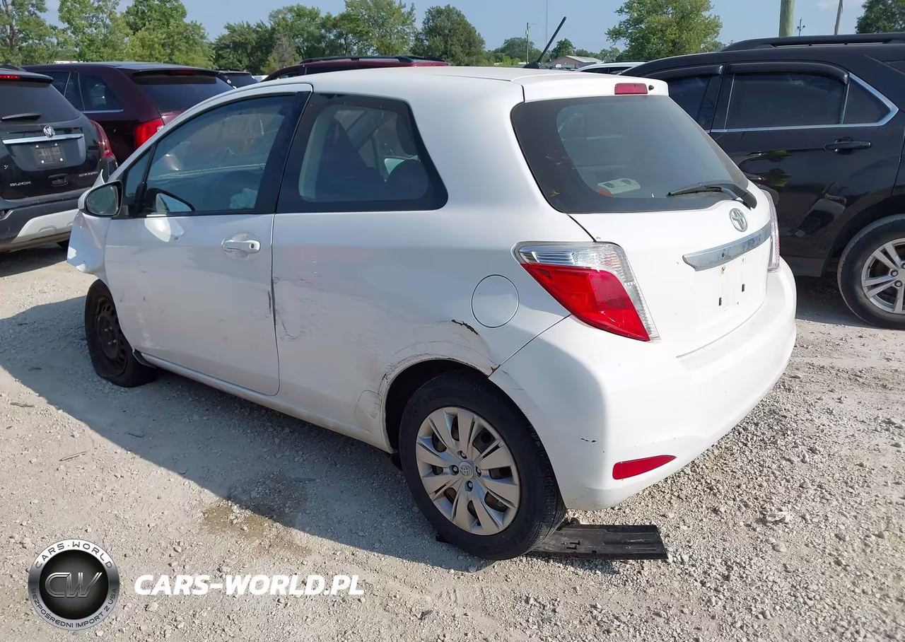 2012 Toyota Yaris L VIN:JTDJTUD31CD504416 - 3