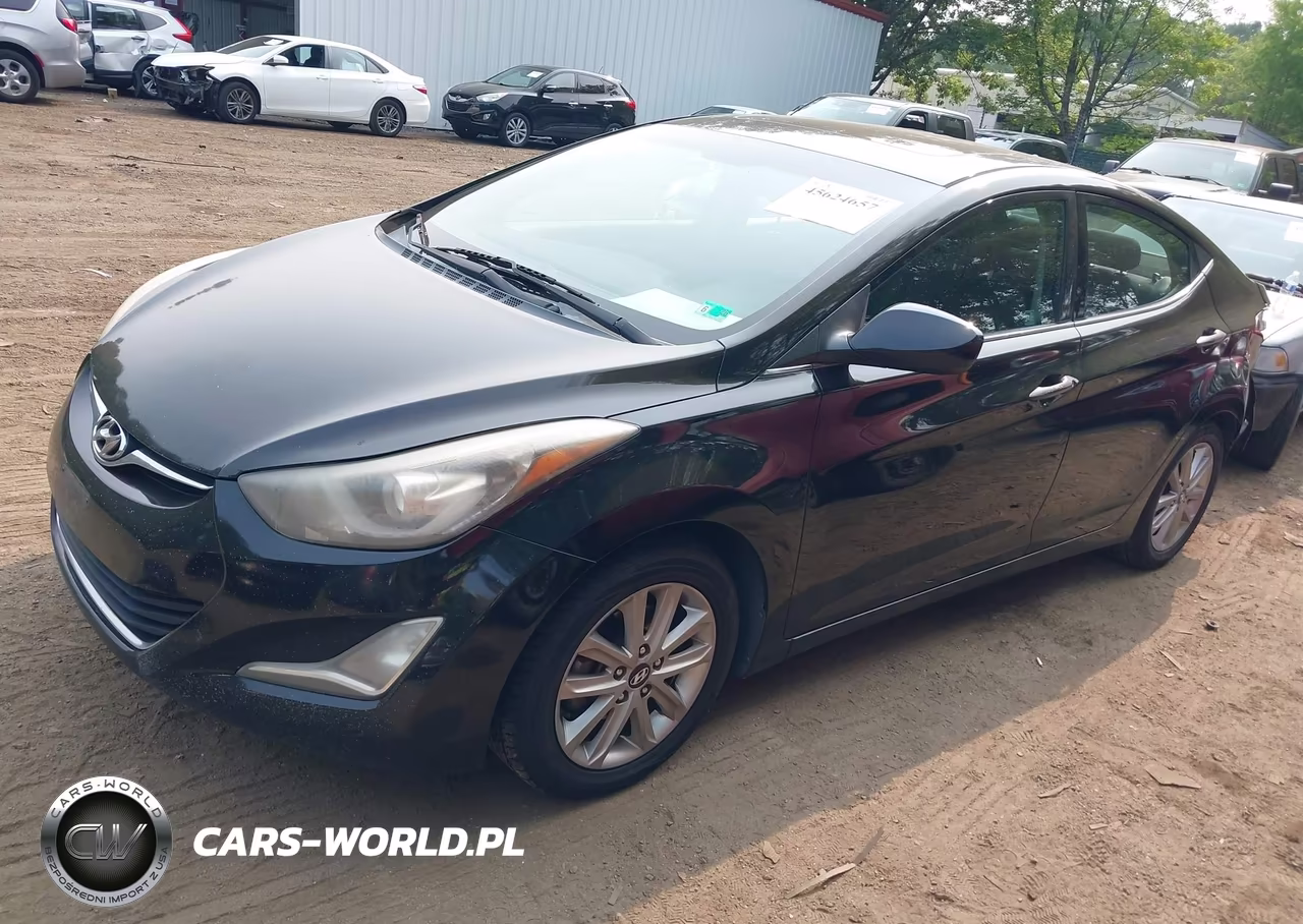 2015 Hyundai Elantra Se VIN:KMHDH4AE0FU235796 - 2
