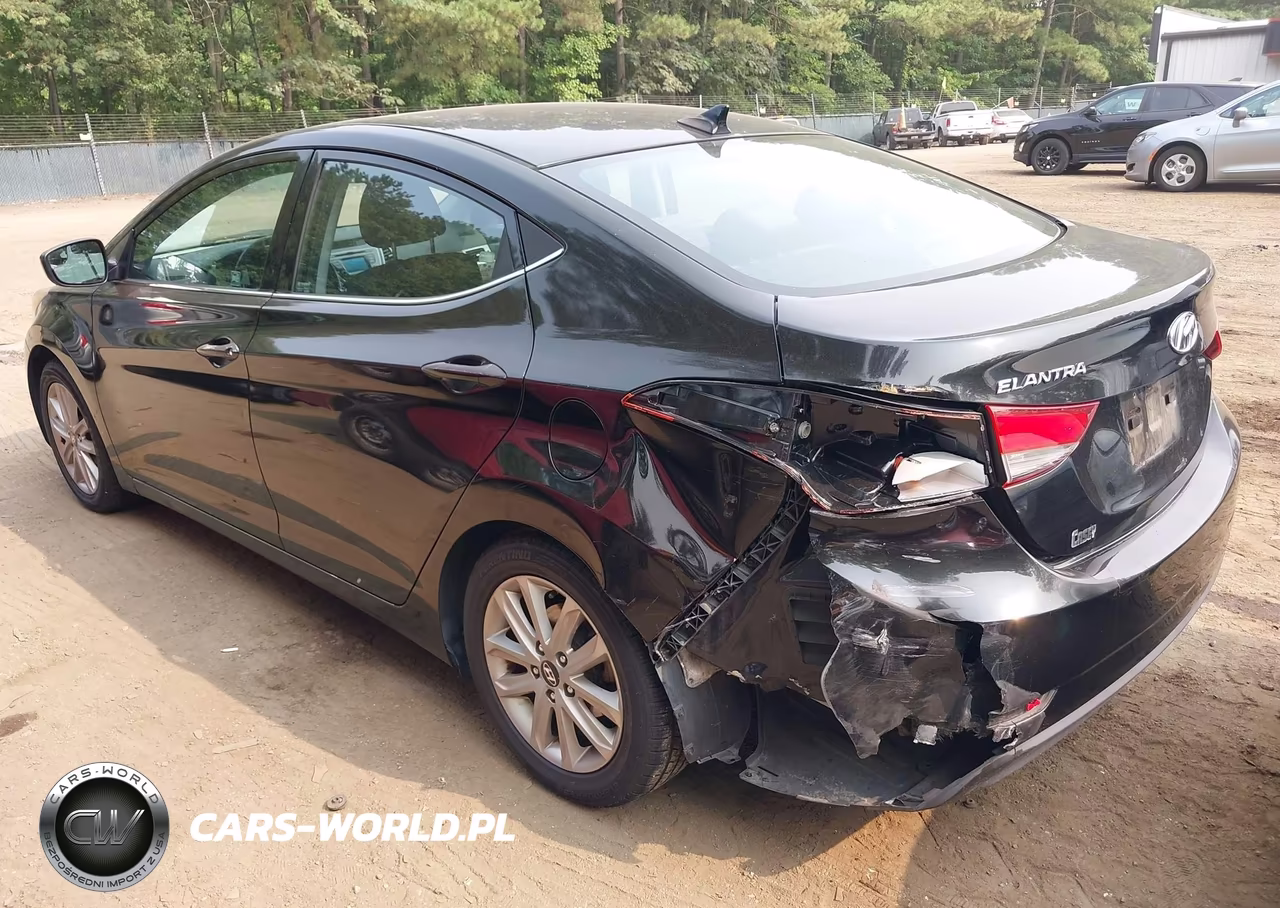 2015 Hyundai Elantra Se VIN:KMHDH4AE0FU235796 - 3