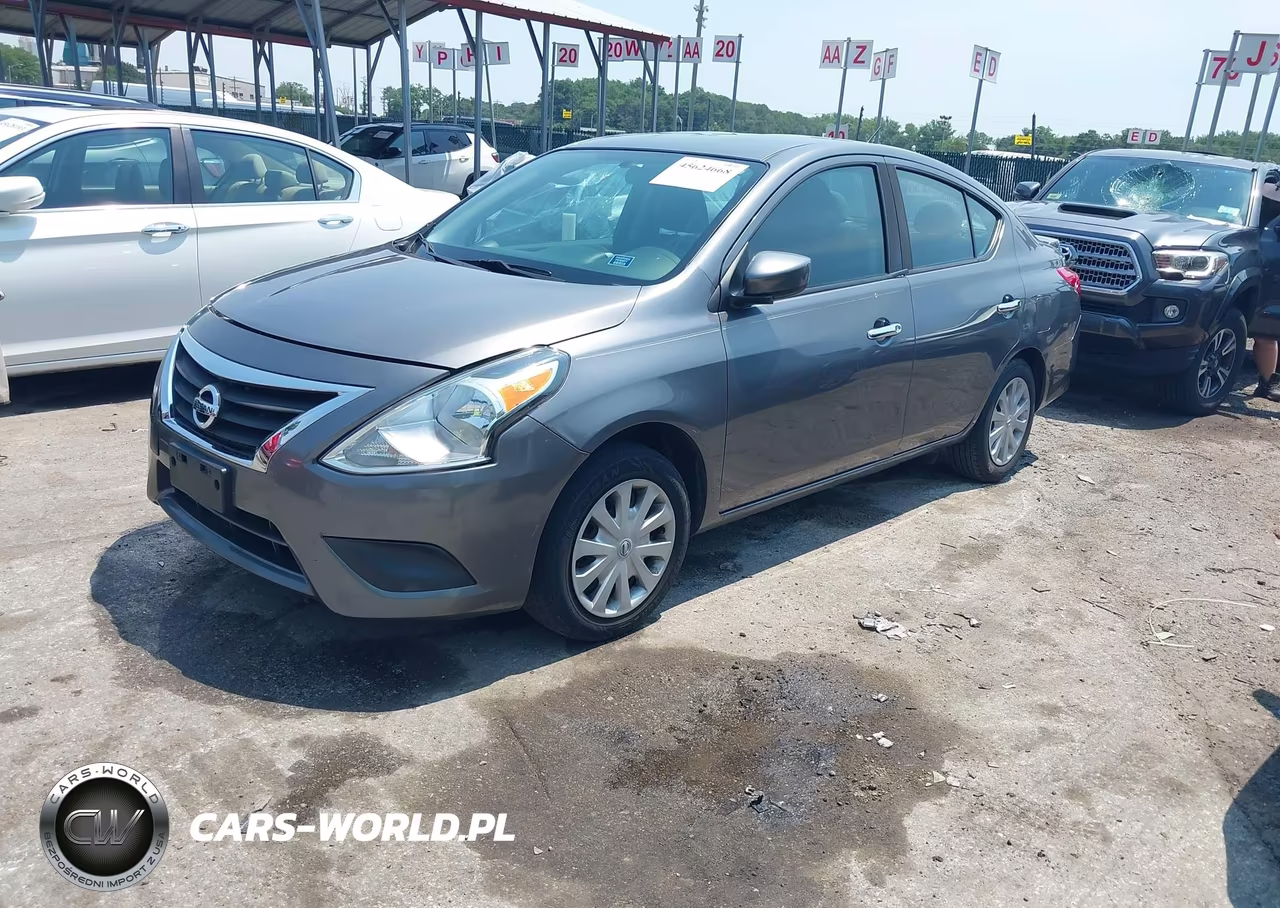 2019 Nissan Versa 1.6 Sv VIN:3N1CN7AP2KL804621 - 2