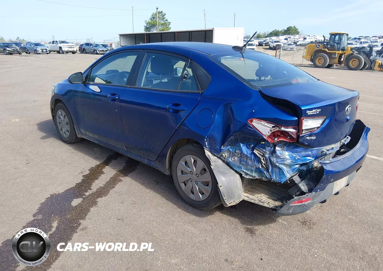 2020 Kia Rio S VIN:3KPA24ADXLE317934 - 3