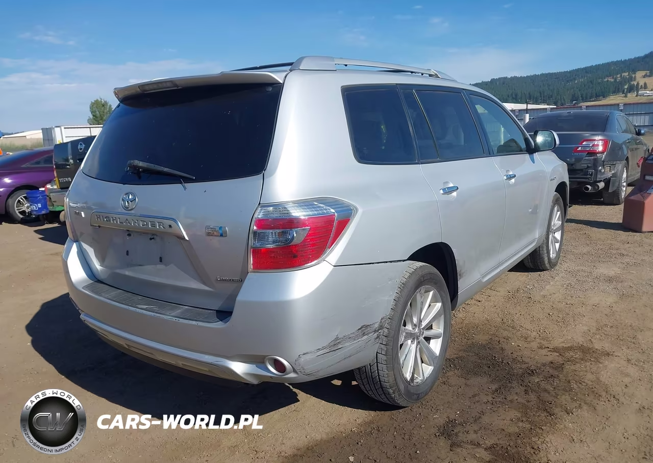2008 Toyota Highlander Hybrid Limited VIN:JTEEW44A182009428 - 4