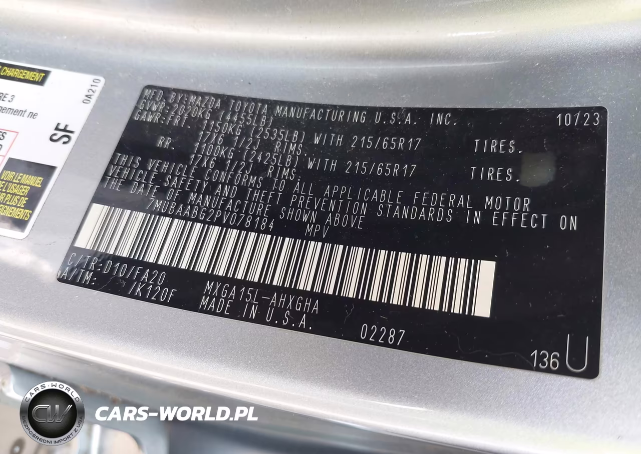 2023 Toyota Corolla Cross Le VIN:7MUBAABG2PV078184 - 9